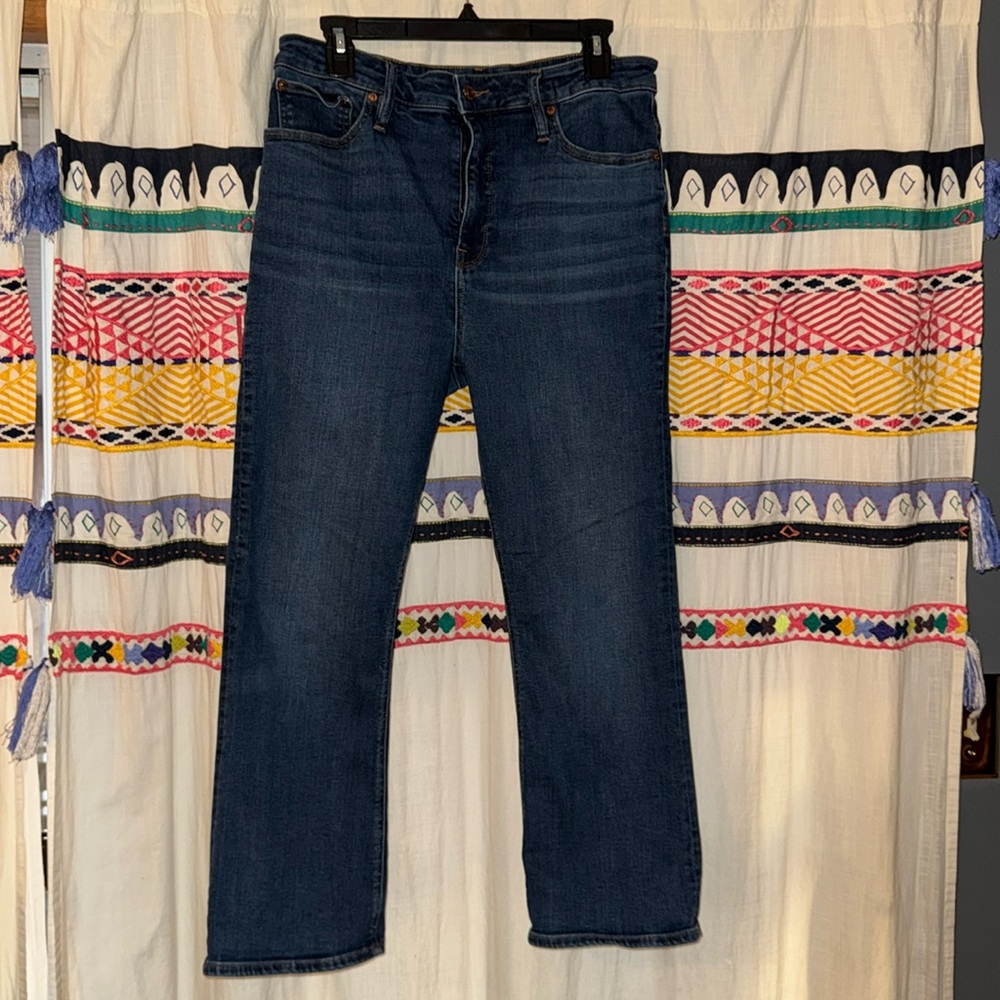 J. Crew jeans size 31- curvy Billie demi boot